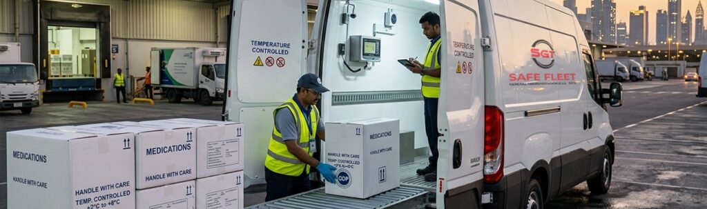 Safe, Certified, and Temperature-Controlled: Chiller Van Rental Dubai