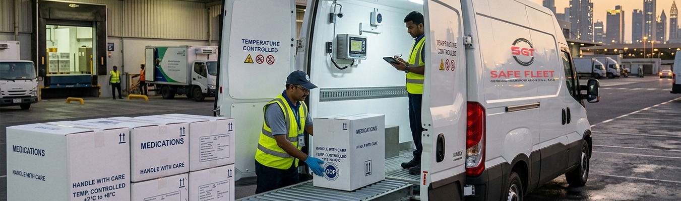 Safe, Certified, and Temperature-Controlled: Chiller Van Rental Dubai